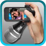 voice recognition camera android application logo